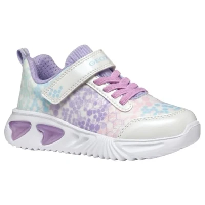Afbeelding van Geox Meisje Assister Girl Sneakers, wit, lila