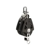 Afbeelding van Synchro blok 60mm double bkt zwart