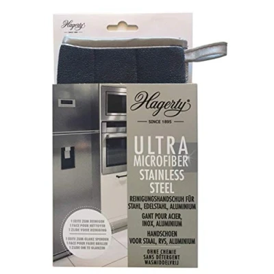 Afbeelding van Hagerty Microfiber Gloves onderhoudshandschoen voor roestvrij staal en RVS