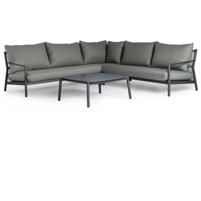 Afbeelding van Monti Loungeset Charcoal Tierra outdoor