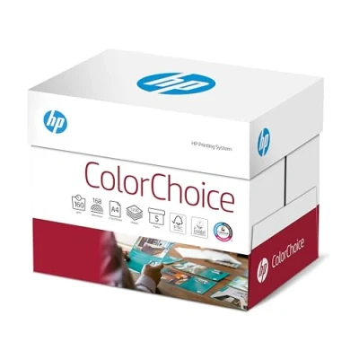 Afbeelding van Hewlett Packard kleurenlaserprinterpapier, DIN A4, 160 g, wit, 5 x 250 vellen