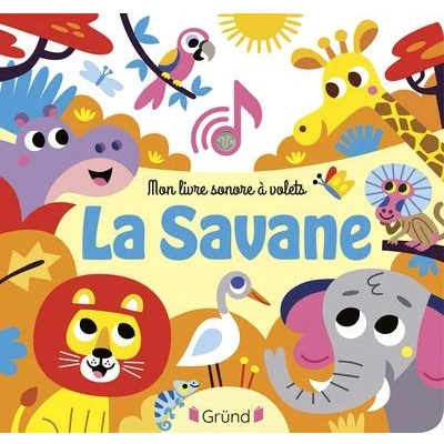 Image de Mon livre sonore à volets La savane