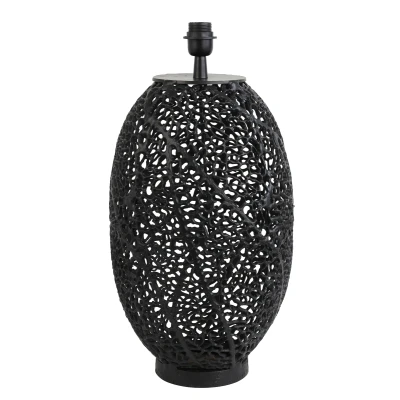 Afbeelding van Light&amp;living Lampvoet Ø32x55 cm SINULA mat zwart