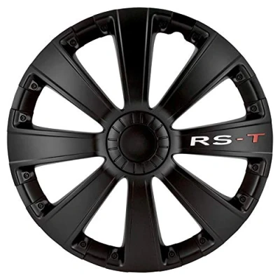 Image de Ensemble d&#039;enjoliveurs 14 pouces RS T Noir