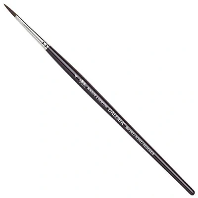 Afbeelding van Winsor &amp; Newton Galeria Acrylverf Penseel ronde vorm korte steel No. 4 kwast 2,6mm
