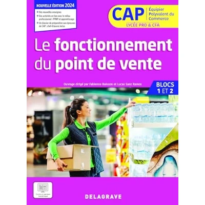 Afbeelding van FONCTIONNEMENT DU POINT DE VENTE CAP EPC 1E ET 2E ANNEES POC