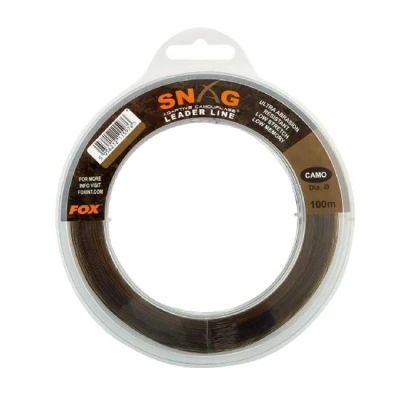 Afbeelding van Fox Snag Leader Camo 40lb 0.57mm 100m