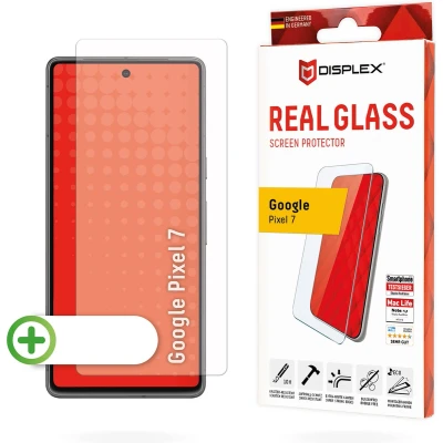 Afbeelding van Displex Screenprotector Geschikt voor Google Pixel 7 Real Glass 2D