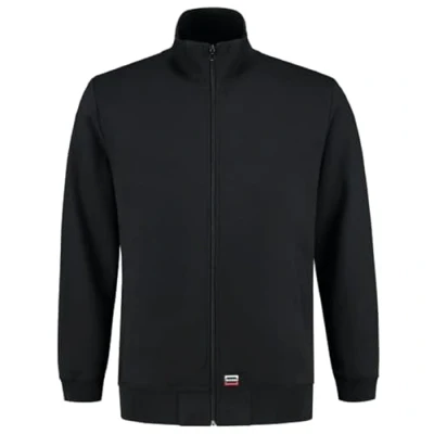 Afbeelding van Sweatvest 60C Wasbaar 301017 Black L