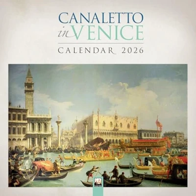 Afbeelding van Canaletto in Venice Wall Calendar 2026 (Art Calendar)
