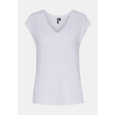 Afbeelding van Pieces Pckamala NOOS BC Tshirt basic, Dames, Maat: Small, Bright white