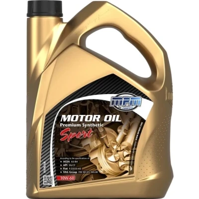 Afbeelding van MPM Motorolie 10w60 high performance racing sport 5 liter