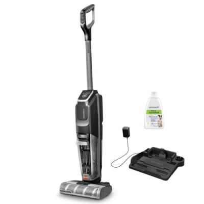 Afbeelding van BISSELL CrossWave OmniForce Edge, draadloze dweilstofzuiger, zuigt en reinigt tegelijkertijd of alleen zuigmodus, waterreiniger met ZeroGap technologie, meerdere oppervlakken 240 m², 4017N