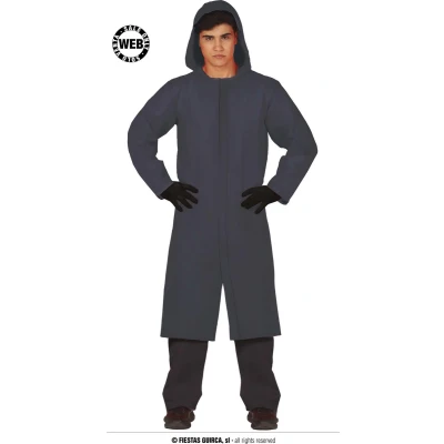 Afbeelding van Guirca Squid Game Pak Frontman Van Het Dodelijke Inktvisspel Kostuum Grijs Maat 48 50 Halloween Verkleedkleding