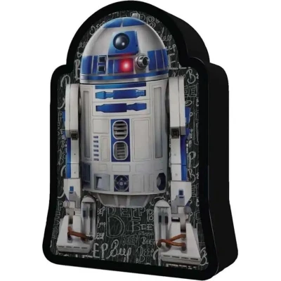 Afbeelding van Star Wars R2 D2 Puzzel met vormige blikken doos 300 stk 46x31 cm 3D lenticulair effect