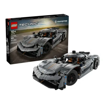 Afbeelding van LEGO Technic Koenigsegg Jesko Absolut grijze hypercar 42173