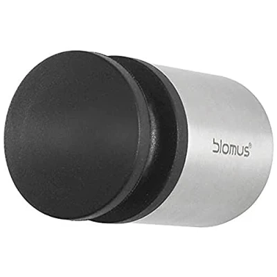 Afbeelding van blomus Deurstopper roestvrij staal/kunststof, zilver/zwart (1 stuk)