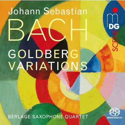 Afbeelding van Berlage Saxophone Quartet Goldberg Variations Bwv 988 (Arr Peter Vigh) (Super Audio CD)