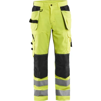 Afbeelding van Blaklader Werkbroek High Vis met ventilatie 1565 1811 Geel/Zwart C54