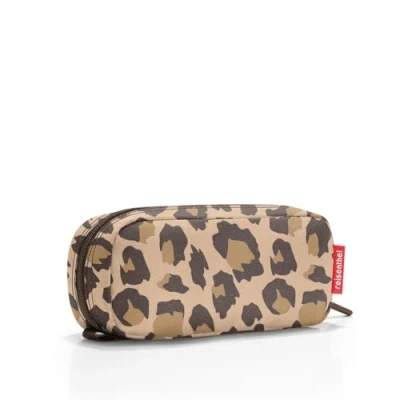 Afbeelding van Reisenthel Multicase Toilettas Make Up Etui 1,5L Leo Macchiato Bruin
