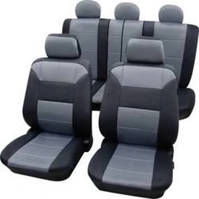 Afbeelding van Petex 22574918 Dakar SAB 1 Vario Plus Autostoelhoes 17 delig Polyester Grijs, Zwart