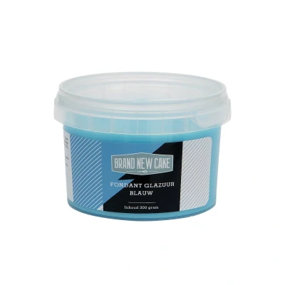 Afbeelding van BrandNewCake Fondant Glazuur Blauw 300g