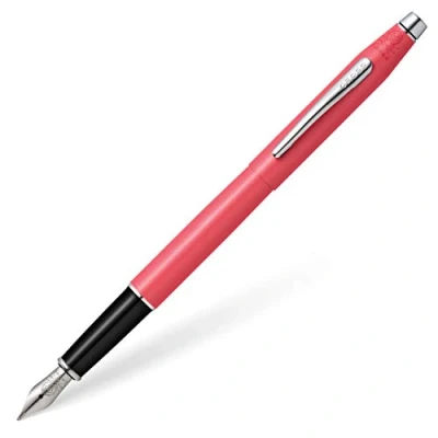 Afbeelding van Cross Classic Century Brushed Chrome Fountain Pen met Fine Nib