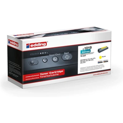 Afbeelding van edding Tonercassette vervangt Brother TN 325Y, TN325Y Compatibel Geel 3500 bladzijden 1019