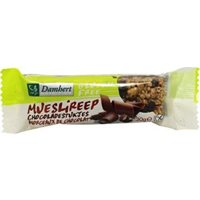 Afbeelding van Damhert Gluten Free Mueslireep Chocolade