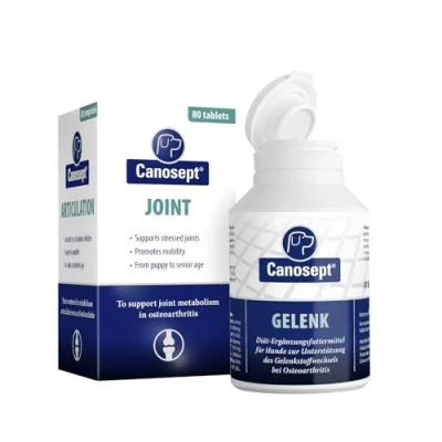 Afbeelding van 80 Tabletten voor grote honden Canosept gewrichtssupplement