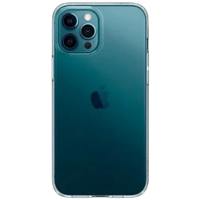 Afbeelding van Spigen Liquid Crystal TPU Back Cover Apple iPhone 12/12 Pro Transparant
