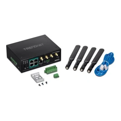 Image de TRENDnet TI WP100 Routeur sans fil commutateur 4 ports GigE Wi Fi 5 Bi bande Conformité TAA