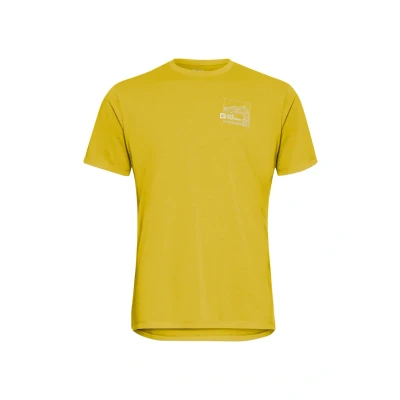 Afbeelding van Jack Wolfskin Vonnan Graphic T M shirt voor heren