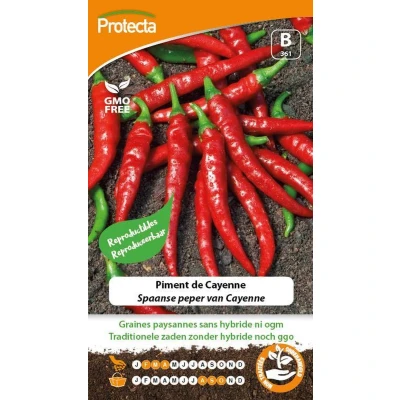 Afbeelding van Protecta Groente Zaden Spaanse Peper van Cayenne