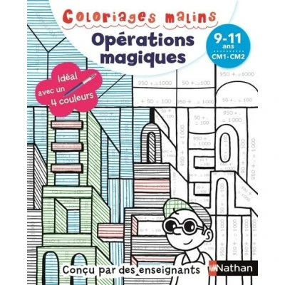 Image de Coloriages malins Opérations magiques CM1 CM2