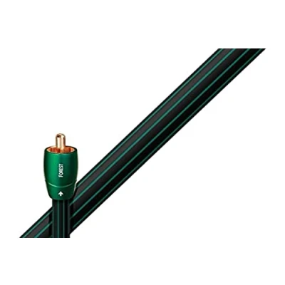 Image de Câble digital coaxial Audioquest Forest 75 cm Noir et vert