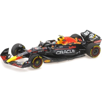 Afbeelding van Oracle Red Bull Racing RB18 #11, Perez, Winner S&#039;pore GP 2022 1:43 Minichamps