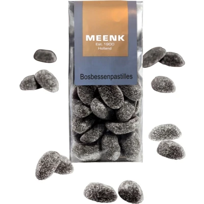Afbeelding van Meenk Bosbessenpastilles 7x160g