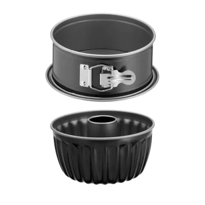 Image de Lot de 2 moules pour friteuse a air Tefal J176S204 Noir