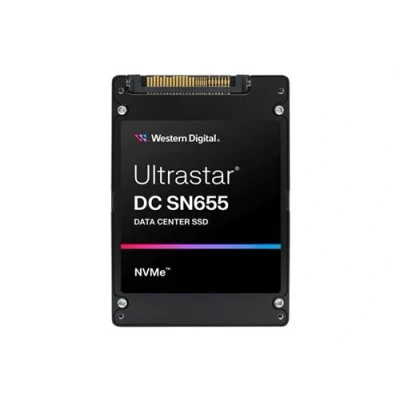 Afbeelding van Onderdelen: SSD: Western Digital Ultrastar DC SN655 3,84 TB U.3 PCI Express 4.0 NVMe 3D TLC NAND