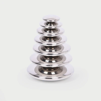 Afbeelding van Tickit SENSORY REFLECTIVE SILVER BUTTONS