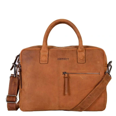 Afbeelding van DSTRCT Wall Street Workingbag 14&quot; cognac