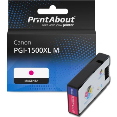 Afbeelding van Huismerk Canon PGI 1500XL M Inktcartridge Magenta Hoge capaciteit