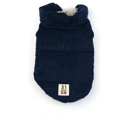 Afbeelding van 51 Degrees Velours Donkerblauw Hondenkleding 40 cm