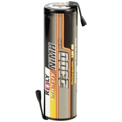 Afbeelding van Reely NiMH accupack AA (penlite) 1.2 V 2300 mAh Met soldeerlip