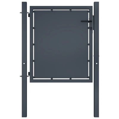 Afbeelding van Poort 100x100 cm staal antraciet