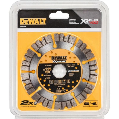 Afbeelding van DeWalt Accessoires Extreme Runtime Diamantblad gesegmenteerd Ø125 mm/22.2 mm (DCG200)