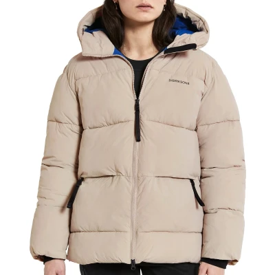 Afbeelding van Didriksons NOMI Winterjas, Dames, Maat: 40/42, Clay beige