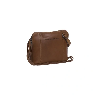 Afbeelding van The Chesterfield Brand Leren Schoudertas Cognac River