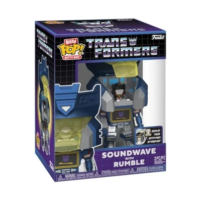 Afbeelding van Funko Bitty Bop Bot Transformers Soundwave With Rumble